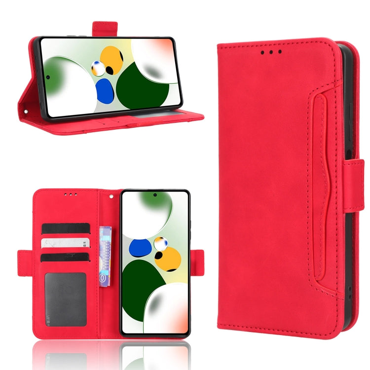 Skin Feel Calf Texture Card Slots Leather Phone Case, For Infinix Hot 20 Play, For Google Pixel 7a, For Xiaomi Redmi 12C / 11A, For Xiaomi Redmi K60 5G / K60 Pro, For Xiaomi Redmi K60E 5G, For Xiaomi Redmi Note 12 Pro 5G Speed, For Kyocera Android One ...