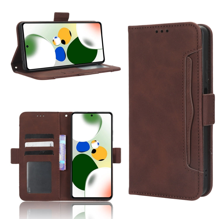 Skin Feel Calf Texture Card Slots Leather Phone Case, For Infinix Hot 20 Play, For Google Pixel 7a, For Xiaomi Redmi 12C / 11A, For Xiaomi Redmi K60 5G / K60 Pro, For Xiaomi Redmi K60E 5G, For Xiaomi Redmi Note 12 Pro 5G Speed, For Kyocera Android One ...
