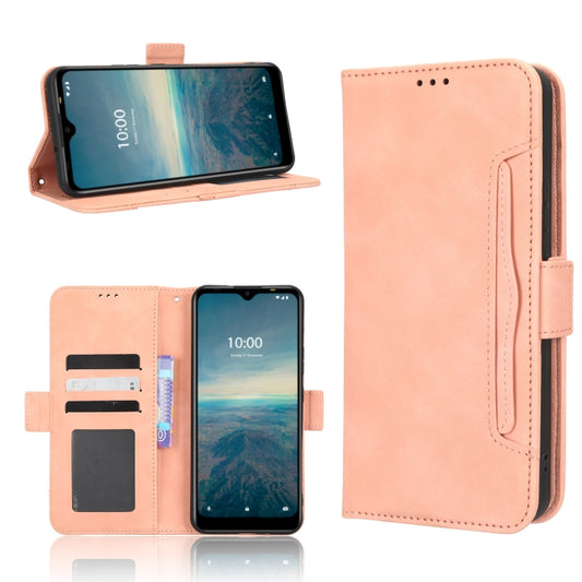 Skin Feel Calf Texture Card Slots Leather Phone Case, For Vodafone Smart V22, For Sharp Rouvo V, For Xiaomi Poco X5 5G / Redmi Note 12 5G, For OnePlus 11 5G, For ZTE Libero 5G III, For ZTE nubia Red Magic 8 Pro / 8 Pro+, For ZTE nubia Z50