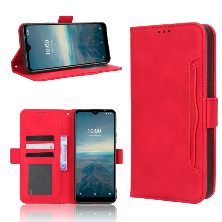 Skin Feel Calf Texture Card Slots Leather Phone Case, For Vodafone Smart V22, For Sharp Rouvo V, For Xiaomi Poco X5 5G / Redmi Note 12 5G, For OnePlus 11 5G, For ZTE Libero 5G III, For ZTE nubia Red Magic 8 Pro / 8 Pro+, For ZTE nubia Z50