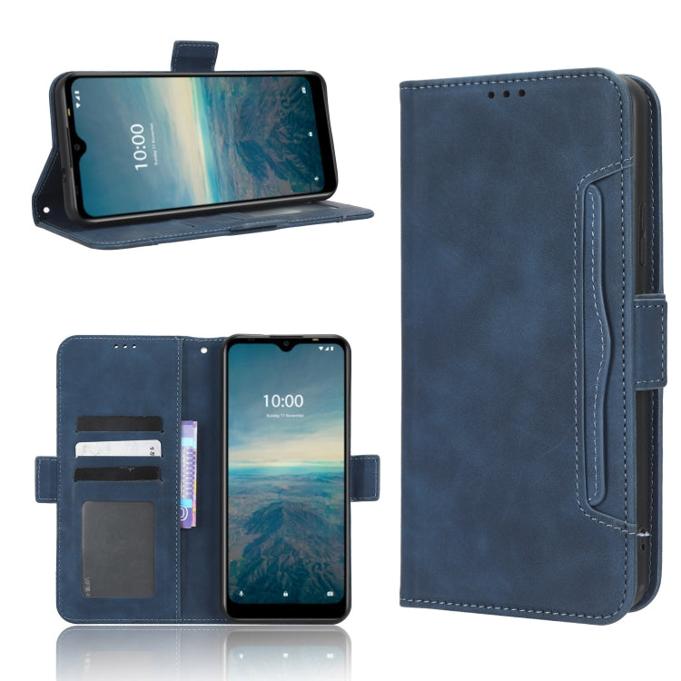 Skin Feel Calf Texture Card Slots Leather Phone Case, For Vodafone Smart V22, For Sharp Rouvo V, For Xiaomi Poco X5 5G / Redmi Note 12 5G, For OnePlus 11 5G, For ZTE Libero 5G III, For ZTE nubia Red Magic 8 Pro / 8 Pro+, For ZTE nubia Z50