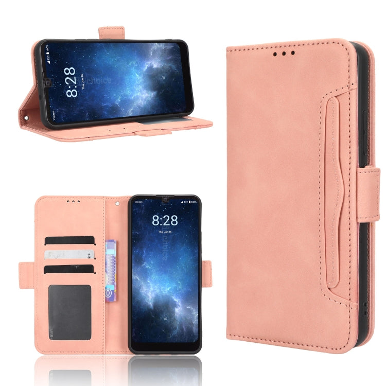 Skin Feel Calf Texture Card Slots Leather Phone Case, For Vodafone Smart V22, For Sharp Rouvo V, For Xiaomi Poco X5 5G / Redmi Note 12 5G, For OnePlus 11 5G, For ZTE Libero 5G III, For ZTE nubia Red Magic 8 Pro / 8 Pro+, For ZTE nubia Z50