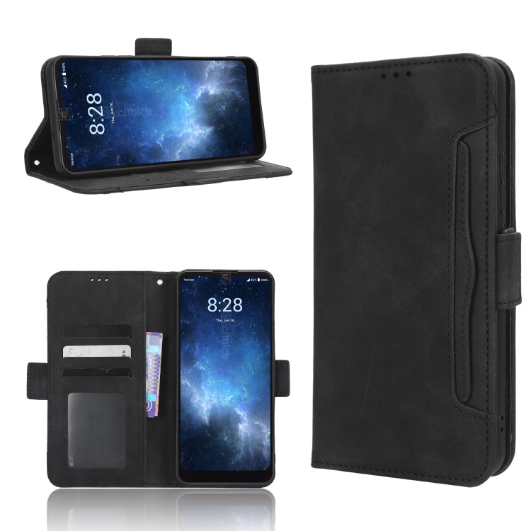 Skin Feel Calf Texture Card Slots Leather Phone Case, For Vodafone Smart V22, For Sharp Rouvo V, For Xiaomi Poco X5 5G / Redmi Note 12 5G, For OnePlus 11 5G, For ZTE Libero 5G III, For ZTE nubia Red Magic 8 Pro / 8 Pro+, For ZTE nubia Z50