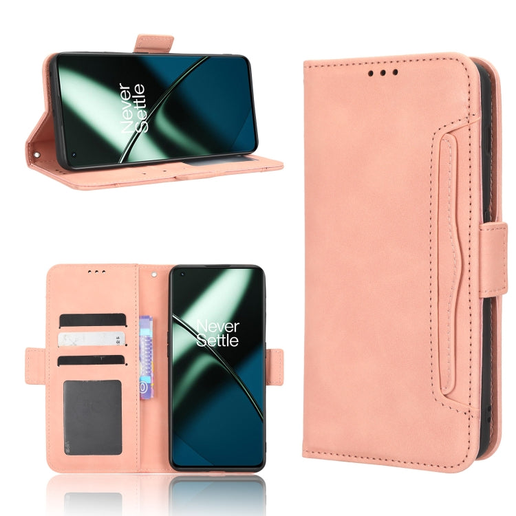 Skin Feel Calf Texture Card Slots Leather Phone Case, For Vodafone Smart V22, For Sharp Rouvo V, For Xiaomi Poco X5 5G / Redmi Note 12 5G, For OnePlus 11 5G, For ZTE Libero 5G III, For ZTE nubia Red Magic 8 Pro / 8 Pro+, For ZTE nubia Z50
