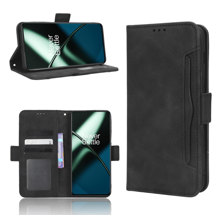 Skin Feel Calf Texture Card Slots Leather Phone Case, For Vodafone Smart V22, For Sharp Rouvo V, For Xiaomi Poco X5 5G / Redmi Note 12 5G, For OnePlus 11 5G, For ZTE Libero 5G III, For ZTE nubia Red Magic 8 Pro / 8 Pro+, For ZTE nubia Z50