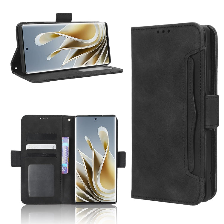 Skin Feel Calf Texture Card Slots Leather Phone Case, For Vodafone Smart V22, For Sharp Rouvo V, For Xiaomi Poco X5 5G / Redmi Note 12 5G, For OnePlus 11 5G, For ZTE Libero 5G III, For ZTE nubia Red Magic 8 Pro / 8 Pro+, For ZTE nubia Z50