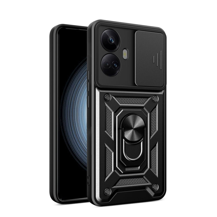 Sliding Camera Cover Design Phone Case, For Realme 10 Pro+ 5G, For Realme C33 4G