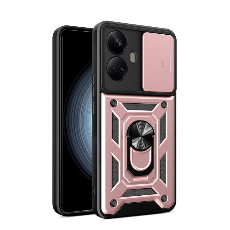 Sliding Camera Cover Design Phone Case, For Realme 10 Pro+ 5G, For Realme C33 4G