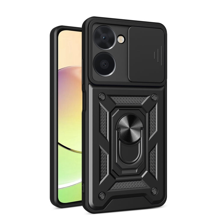 Sliding Camera Cover Design Phone Case, For Realme 10 Pro+ 5G, For Realme C33 4G