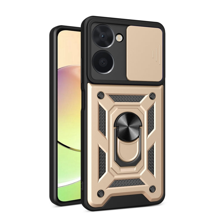 Sliding Camera Cover Design Phone Case, For Realme 10 Pro+ 5G, For Realme C33 4G