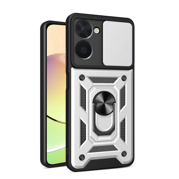Sliding Camera Cover Design Phone Case, For Realme 10 Pro+ 5G, For Realme C33 4G