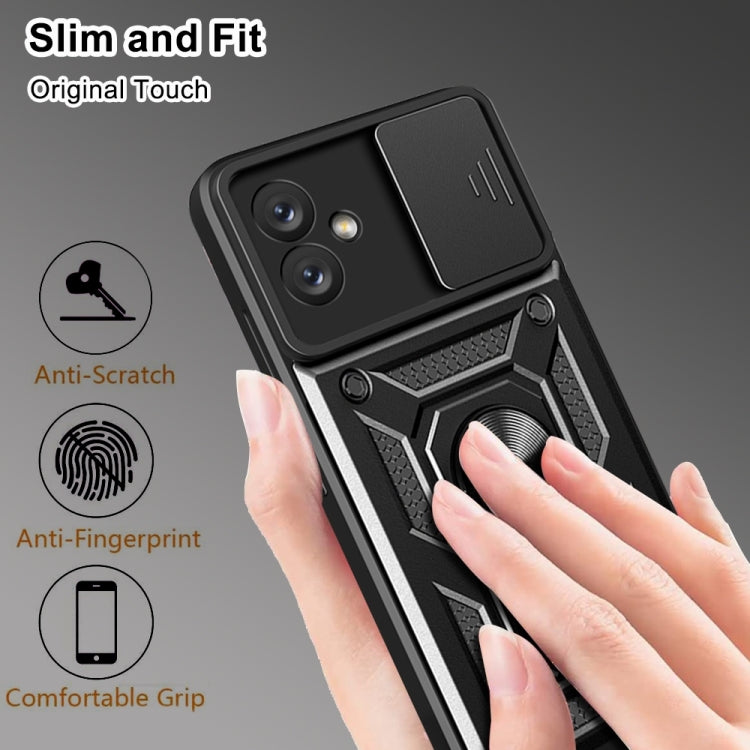 Sliding Camera Cover Design Phone Case, For Samsung Galaxy A04e