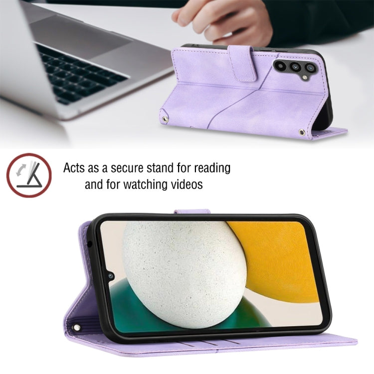 Skin-feel Embossed Leather Phone Case, For Samsung Galaxy A34, For Samsung Galaxy A52 5G / 4G, For Samsung Galaxy A53 5G, For Samsung Galaxy A54 5G, For Samsung Galaxy A72 5G / 4G, For Samsung Galaxy A73 5G