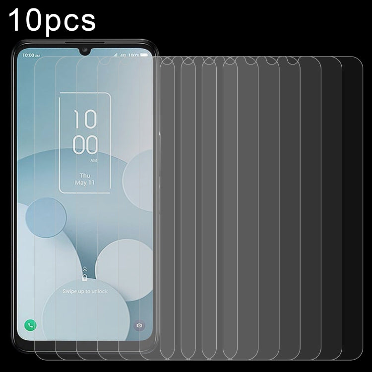 10 PCS 0.26mm 9H 2.5D Tempered Glass Film, For Nokia G22 / C32, For TCL 40 X(10 PCS), For TCL 40 XL(10 PCS), For TCL 40 XE(10 PCS)