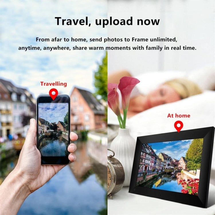 10.1 inch IPS Display WiFi Cloud Photo Frame, RK3126C Quad Core up to 1.5GHz, 1GB+16GB, AU Plug, US Plug, EU Plug, UK Plug