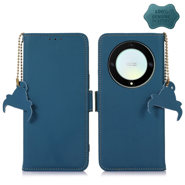 Genuine Leather Magnetic RFID Leather Phone Case, For Honor X9a 4G, For Honor X8a 4G, For Honor X7a 4G, For Motorola Moto G73 5G