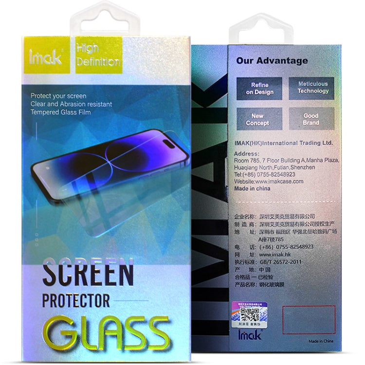 IMAK H Series Tempered Glass Film, For Xiaomi Redmi 12C 4G, For Xiaomi Redmi Note 12 Pro Speed, For Motorola Moto G53 5G, For Motorola Moto G73 5G, For Samsung Galaxy A34 5G