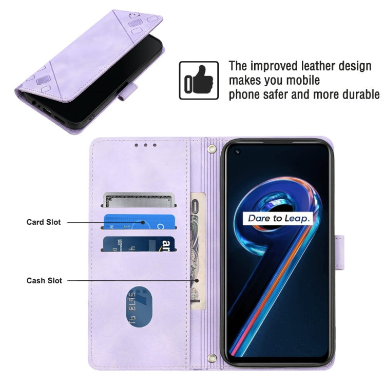 Skin-feel Embossed Leather Phone Case, For Realme 9 Pro 5G / OnePlus Nord CE 2 Lite 5G, For Realme 9 Pro+ 5G / 9 4G, For Realme 9i / OPPO A36 / A76, For Realme C12 / C15 / C25 / C25s, For Realme C31 4G, For Realme C35, For Realme GT Neo3               ...
