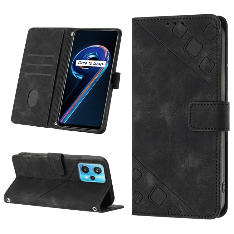 Skin-feel Embossed Leather Phone Case, For Realme 9 Pro 5G / OnePlus Nord CE 2 Lite 5G, For Realme 9 Pro+ 5G / 9 4G, For Realme 9i / OPPO A36 / A76, For Realme C12 / C15 / C25 / C25s, For Realme C31 4G, For Realme C35, For Realme GT Neo3               ...