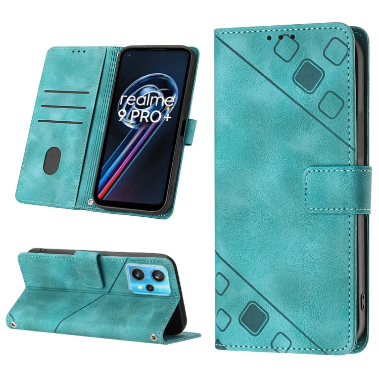 Skin-feel Embossed Leather Phone Case, For Realme 9 Pro 5G / OnePlus Nord CE 2 Lite 5G, For Realme 9 Pro+ 5G / 9 4G, For Realme 9i / OPPO A36 / A76, For Realme C12 / C15 / C25 / C25s, For Realme C31 4G, For Realme C35, For Realme GT Neo3               ...