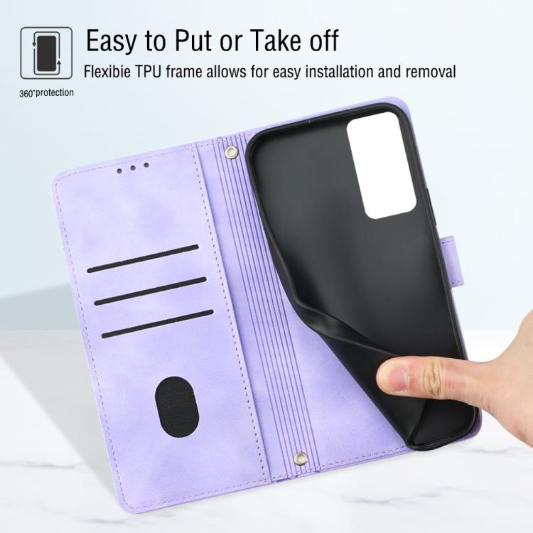 Skin-feel Embossed Leather Phone Case, For Xiaomi 12, For Xiaomi 12 Lite, For Xiaomi 12 Pro, For Xiaomi 12 Ultra / 12S Ultra, For Xiaomi Civi 2, For Xiaomi Poco C40, For Xiaomi Poco M4 5G / M5 4G, For Xiaomi Poco M4 Pro 4G