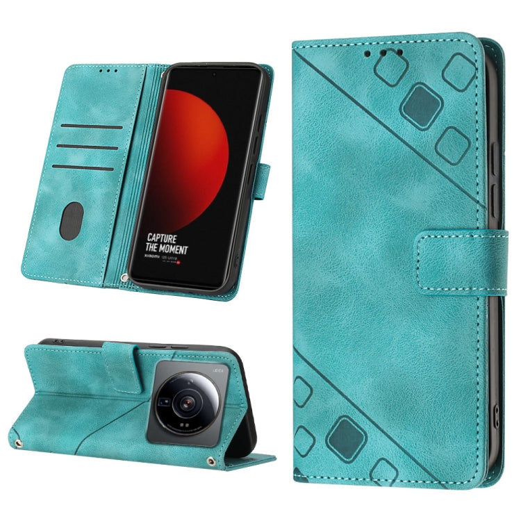 Skin-feel Embossed Leather Phone Case, For Xiaomi 12, For Xiaomi 12 Lite, For Xiaomi 12 Pro, For Xiaomi 12 Ultra / 12S Ultra, For Xiaomi Civi 2, For Xiaomi Poco C40, For Xiaomi Poco M4 5G / M5 4G, For Xiaomi Poco M4 Pro 4G
