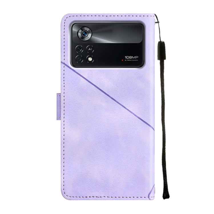 Skin-feel Embossed Leather Phone Case, For Xiaomi Poco X4 Pro 5G, For Xiaomi Redmi 10 2022 / Note 11 4G, For Xiaomi Redmi 10 Prime+ 5G, For Xiaomi Redmi 10A, For Xiaomi Redmi 10C 4G, For Xiaomi Redmi A1, For Xiaomi Redmi K50 Pro / K50                  ...