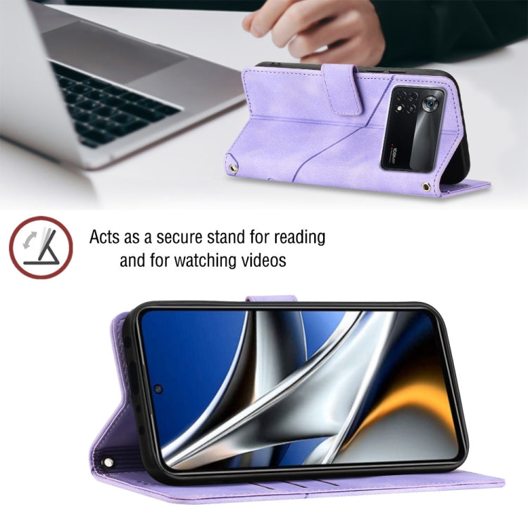 Skin-feel Embossed Leather Phone Case, For Xiaomi Poco X4 Pro 5G, For Xiaomi Redmi 10 2022 / Note 11 4G, For Xiaomi Redmi 10 Prime+ 5G, For Xiaomi Redmi 10A, For Xiaomi Redmi 10C 4G, For Xiaomi Redmi A1, For Xiaomi Redmi K50 Pro / K50                  ...