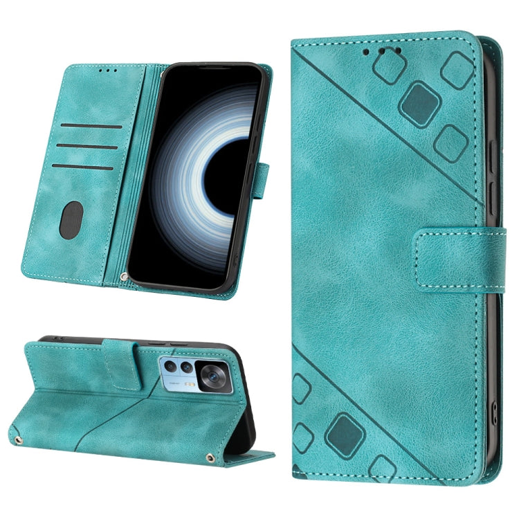 Skin-feel Embossed Leather Phone Case, For Xiaomi Poco X4 Pro 5G, For Xiaomi Redmi 10 2022 / Note 11 4G, For Xiaomi Redmi 10 Prime+ 5G, For Xiaomi Redmi 10A, For Xiaomi Redmi 10C 4G, For Xiaomi Redmi A1, For Xiaomi Redmi K50 Pro / K50                  ...