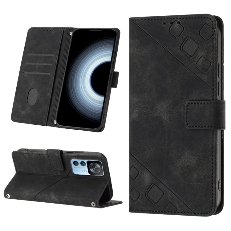 Skin-feel Embossed Leather Phone Case, For Xiaomi Poco X4 Pro 5G, For Xiaomi Redmi 10 2022 / Note 11 4G, For Xiaomi Redmi 10 Prime+ 5G, For Xiaomi Redmi 10A, For Xiaomi Redmi 10C 4G, For Xiaomi Redmi A1, For Xiaomi Redmi K50 Pro / K50                  ...