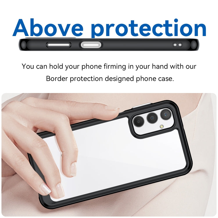Colorful Series Acrylic + TPU Phone Case, For Samsung Galaxy A24 4G
