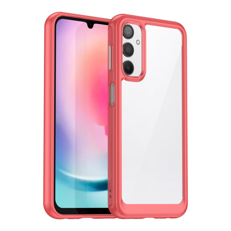 Colorful Series Acrylic + TPU Phone Case, For Samsung Galaxy A24 4G