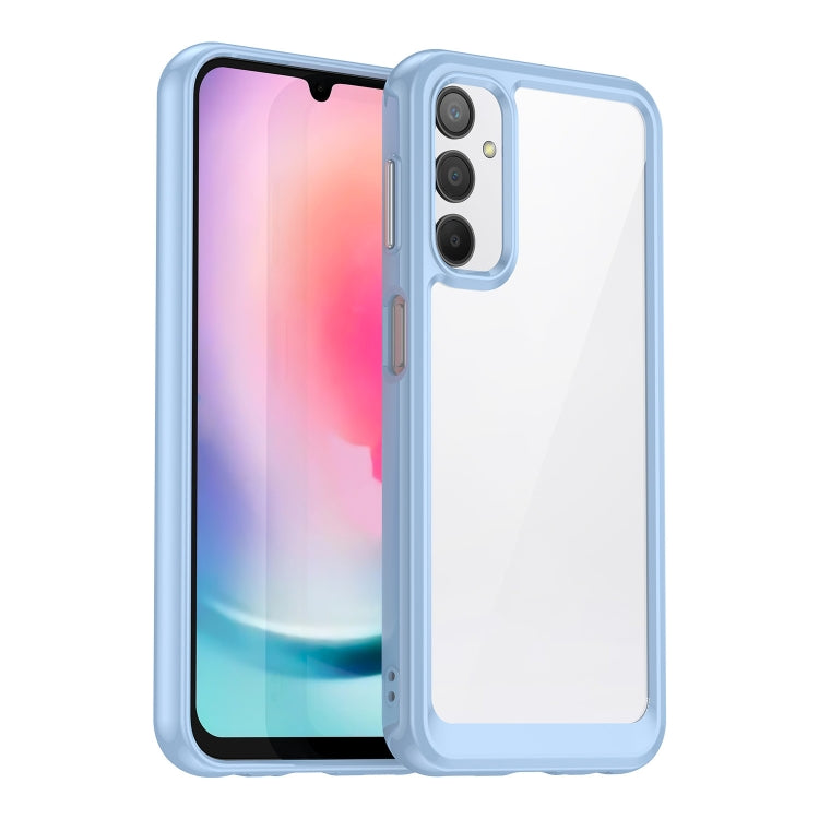 Colorful Series Acrylic + TPU Phone Case, For Samsung Galaxy A24 4G
