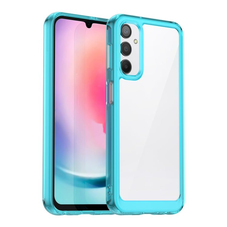 Colorful Series Acrylic + TPU Phone Case, For Samsung Galaxy A24 4G