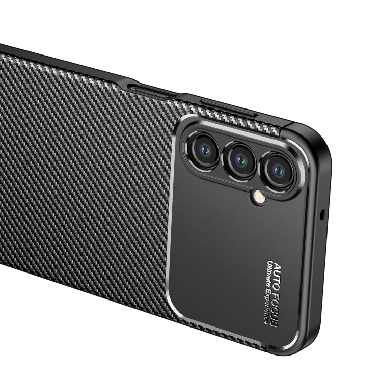Carbon Fiber Texture Shockproof TPU Phone Case, For Samsung Galaxy A24 4G, For Xiaomi Redmi Note 12 Pro Speed
