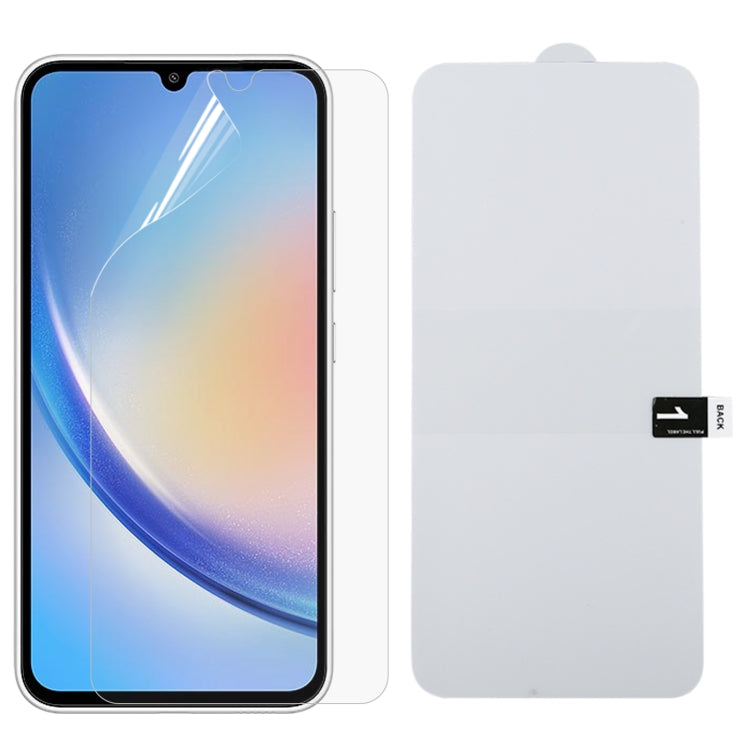 Full Screen Protector Explosion-proof Hydrogel Film, For Samsung Galaxy A14 5G / 4G / Galaxy M14 (1 PC), For Samsung Galaxy A22 (1 PC), For Samsung Galaxy A34 (1 PC), For Samsung Galaxy A54 (1 PC)