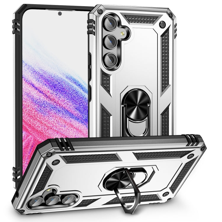 Shockproof TPU + PC Phone Case with Holder, For Google Pixel 7a, For Samsung Galaxy A54, For Xiaomi Redmi A1