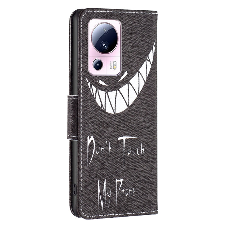 Colored Drawing Pattern Leather Phone Case, For Xiaomi 13 Lite / Civi 2