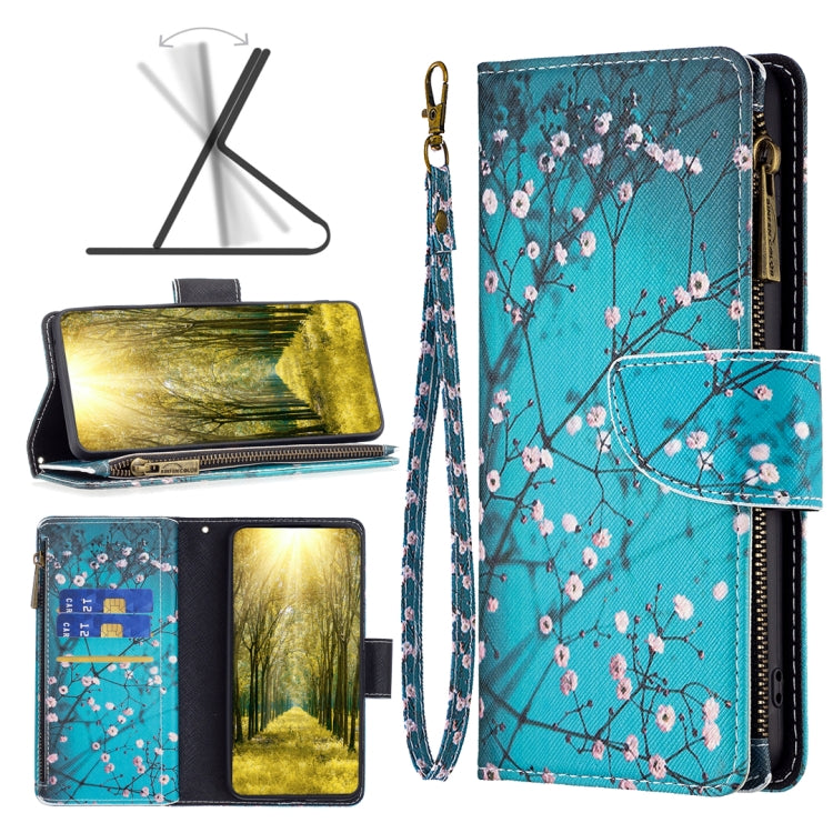 Colored Drawing Pattern Zipper Phone Leather Case, For Xiaomi 13 Lite / Civi 2
