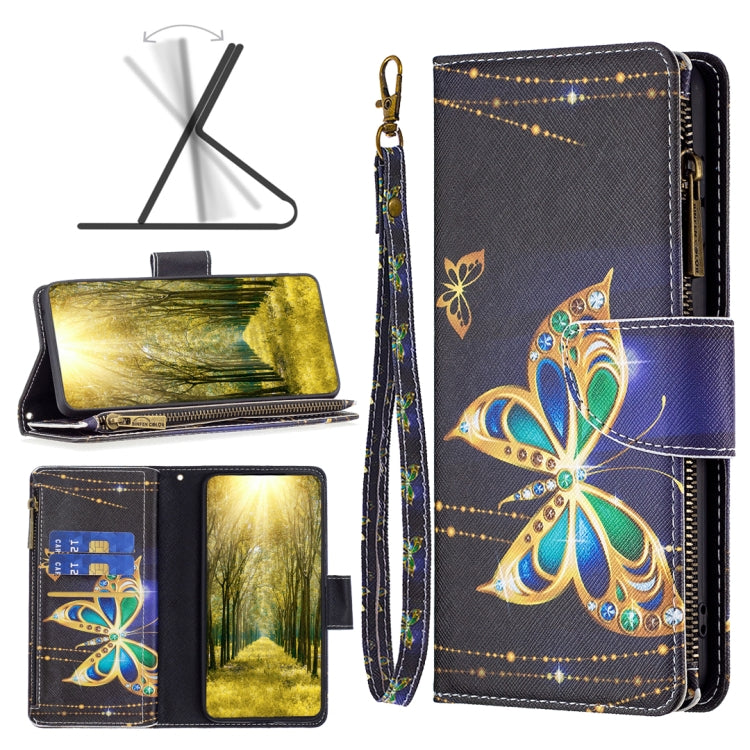Colored Drawing Pattern Zipper Phone Leather Case, For Xiaomi 13 Lite / Civi 2