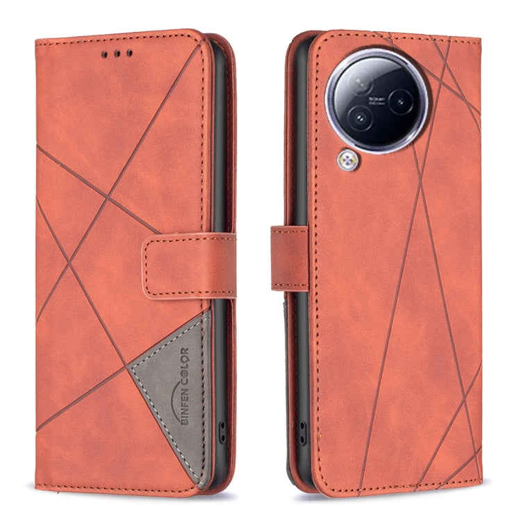 Magnetic Buckle Rhombus Texture Leather Phone Case, For Xiaomi Redmi Note 13 Pro+ 5G, For Xiaomi Redmi Note 13 Pro 5G, For Xiaomi 13T / 13T Pro / Redmi K60 Ultra, For Xiaomi Redmi K70 / K70 Pro, For Xiaomi Redmi 12 4G                                   ...