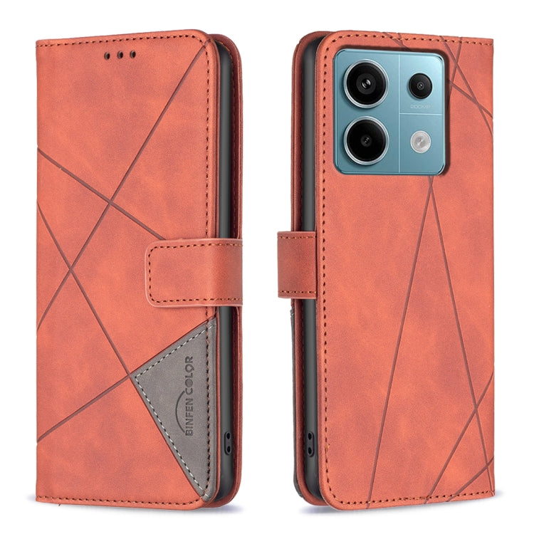 Magnetic Buckle Rhombus Texture Leather Phone Case, For Xiaomi Redmi Note 13 Pro+ 5G, For Xiaomi Redmi Note 13 Pro 5G, For Xiaomi 13T / 13T Pro / Redmi K60 Ultra, For Xiaomi Redmi K70 / K70 Pro, For Xiaomi Redmi 12 4G                                   ...