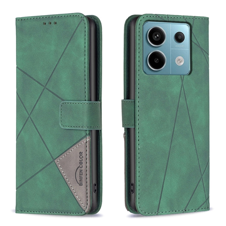 Magnetic Buckle Rhombus Texture Leather Phone Case, For Xiaomi Redmi Note 13 Pro+ 5G, For Xiaomi Redmi Note 13 Pro 5G, For Xiaomi 13T / 13T Pro / Redmi K60 Ultra, For Xiaomi Redmi K70 / K70 Pro, For Xiaomi Redmi 12 4G                                   ...