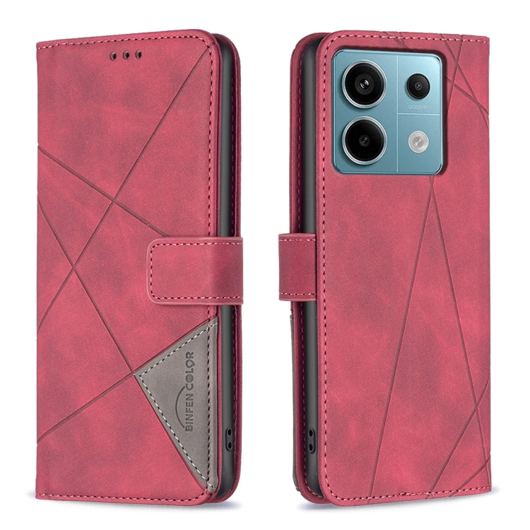 Magnetic Buckle Rhombus Texture Leather Phone Case, For Xiaomi Redmi Note 13 Pro+ 5G, For Xiaomi Redmi Note 13 Pro 5G, For Xiaomi 13T / 13T Pro / Redmi K60 Ultra, For Xiaomi Redmi K70 / K70 Pro, For Xiaomi Redmi 12 4G                                   ...