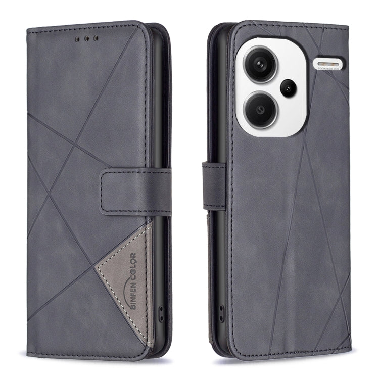 Magnetic Buckle Rhombus Texture Leather Phone Case, For Xiaomi Redmi Note 13 Pro+ 5G, For Xiaomi Redmi Note 13 Pro 5G, For Xiaomi 13T / 13T Pro / Redmi K60 Ultra, For Xiaomi Redmi K70 / K70 Pro, For Xiaomi Redmi 12 4G                                   ...