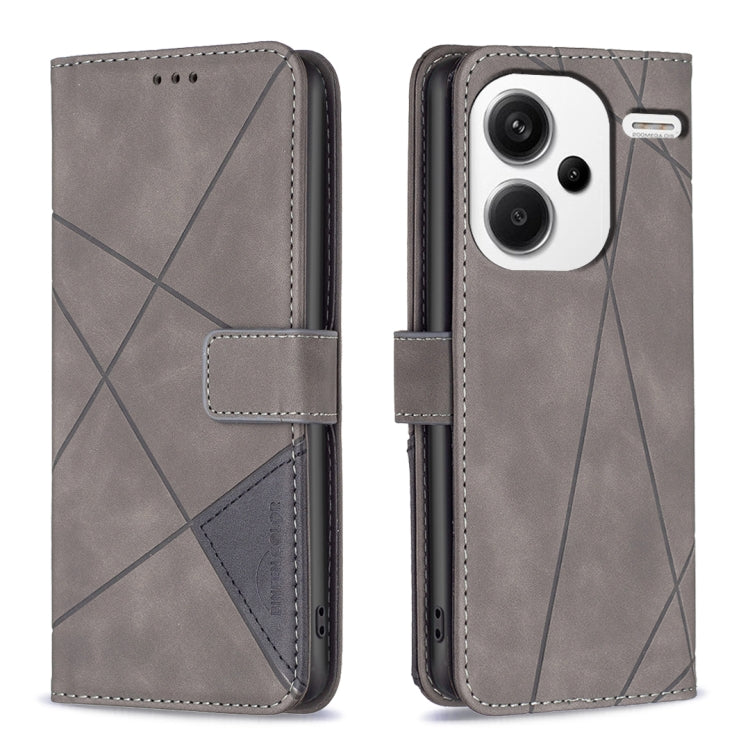Magnetic Buckle Rhombus Texture Leather Phone Case, For Xiaomi Redmi Note 13 Pro+ 5G, For Xiaomi Redmi Note 13 Pro 5G, For Xiaomi 13T / 13T Pro / Redmi K60 Ultra, For Xiaomi Redmi K70 / K70 Pro, For Xiaomi Redmi 12 4G                                   ...