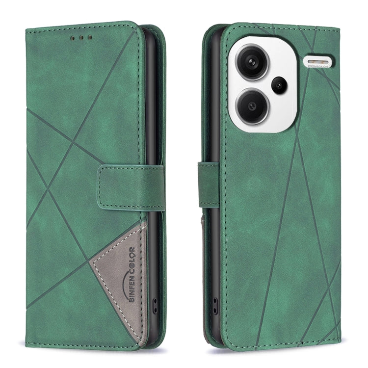 Magnetic Buckle Rhombus Texture Leather Phone Case, For Xiaomi Redmi Note 13 Pro+ 5G, For Xiaomi Redmi Note 13 Pro 5G, For Xiaomi 13T / 13T Pro / Redmi K60 Ultra, For Xiaomi Redmi K70 / K70 Pro, For Xiaomi Redmi 12 4G                                   ...