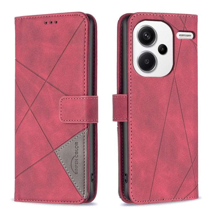 Magnetic Buckle Rhombus Texture Leather Phone Case, For Xiaomi Redmi Note 13 Pro+ 5G, For Xiaomi Redmi Note 13 Pro 5G, For Xiaomi 13T / 13T Pro / Redmi K60 Ultra, For Xiaomi Redmi K70 / K70 Pro, For Xiaomi Redmi 12 4G                                   ...