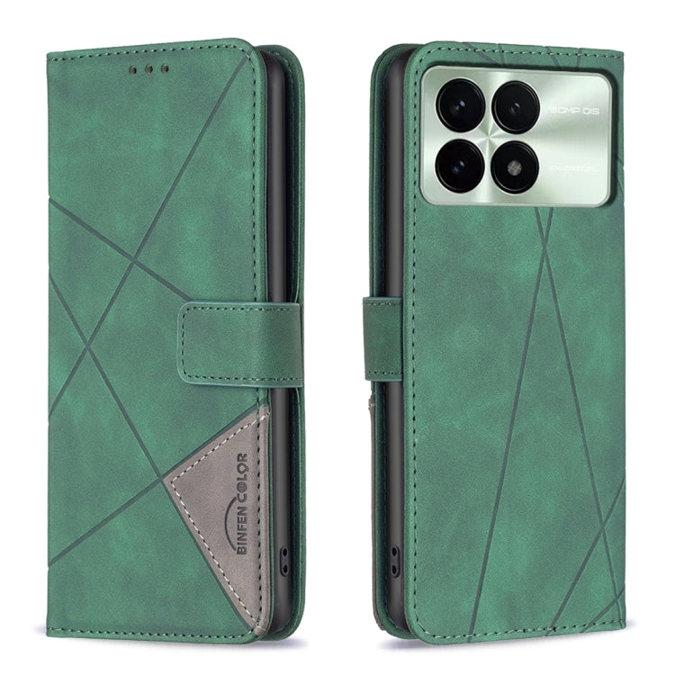 Magnetic Buckle Rhombus Texture Leather Phone Case, For Xiaomi Redmi Note 13 Pro+ 5G, For Xiaomi Redmi Note 13 Pro 5G, For Xiaomi 13T / 13T Pro / Redmi K60 Ultra, For Xiaomi Redmi K70 / K70 Pro, For Xiaomi Redmi 12 4G                                   ...