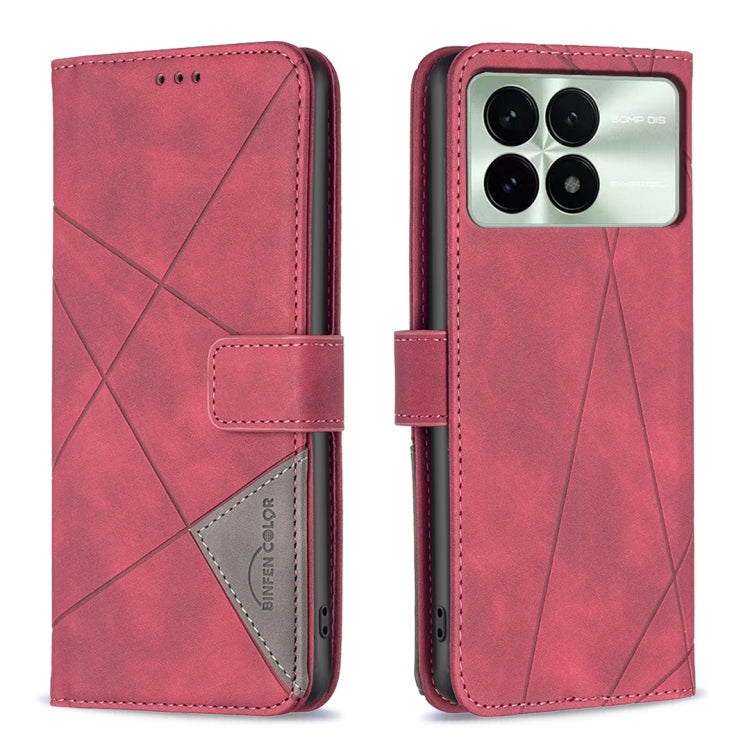 Magnetic Buckle Rhombus Texture Leather Phone Case, For Xiaomi Redmi Note 13 Pro+ 5G, For Xiaomi Redmi Note 13 Pro 5G, For Xiaomi 13T / 13T Pro / Redmi K60 Ultra, For Xiaomi Redmi K70 / K70 Pro, For Xiaomi Redmi 12 4G                                   ...